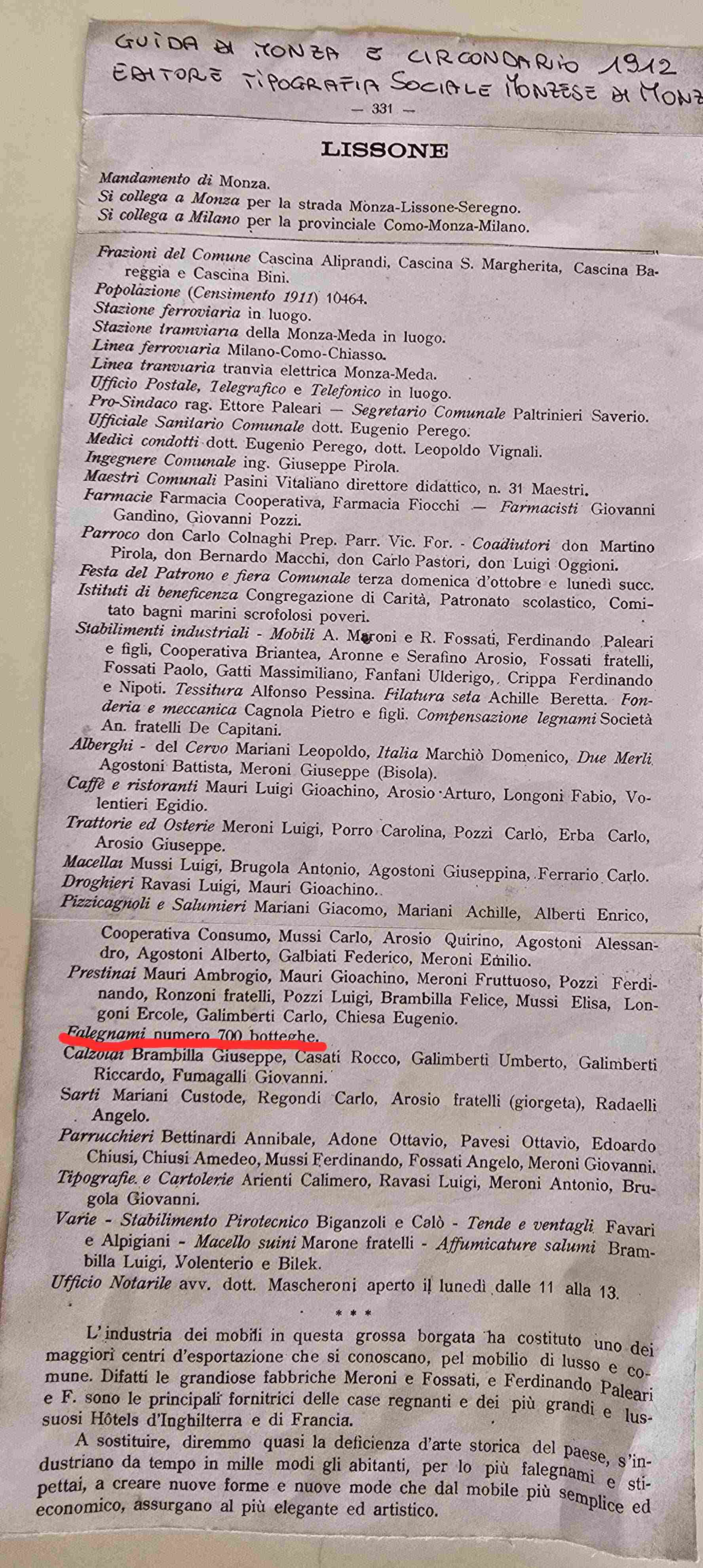 Guida di Monza e circondario 1912