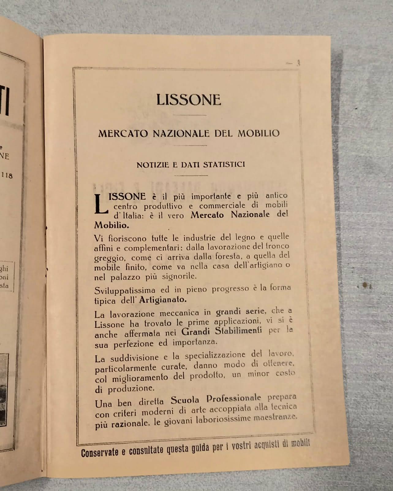 Pagina Mercato Nazionale del Mobilio